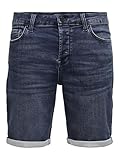 ONLY & SONS Herren Onsply Reg D Blue Jog Pk 8582 Dnm Noos, Blue Denim, XS