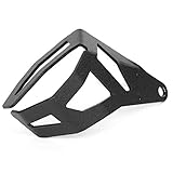 Motorräder Bremsbehälters Schutz Hinteren, Akozon CNC Aluminiumlegierung Schutz Bremsflüssigkeitsbehälter Hinteren Abdeckung Schützen Sie Motorrad Umrüstung für R1250GS/R1200GS LC ADV(Schwarz)