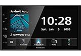 Kenwood DMX5020DABS - 17,3 cm WVGA Digital Media Moniceiver mit DAB+/UKW, CarPlay, Android Auto, Android USB-Mirroring, Bluetooth, kapazitivem Touchpanel, DSP, 4 x 50 Watt