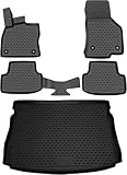 Element 3D Gummimatten & Kofferraummatte Set passend für Land Rover Discovery Sport | 2014-2019 | 100% passgenaue Auto Fußmatten, robuste Fußmatte Auto, Gummimatten Auto, Fussmatten Gummi