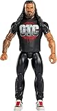 Mattel WWE Roman Reigns Actionfigur, Hauptkampf-Serie #160, ca. 15 cm große Superstar-Sammelfigur mit 14 Bewegungspunkten und lebensechtem Aussehen, JHH82
