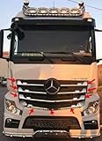 Chrom-Frontgrillabdeckungs-Set passend für Actros MP4 [2013+] [Schmale Kabine] [9-teilig]