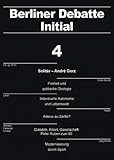 Solitär – André Gorz (Berliner Debatte Initial: Sozial- und geisteswissenschaftliches Journal)