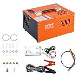 VEVOR PCP Kompressor 30Mpa/4500 PSI Luftkompressor 0,5L Tragbarer PCP Kompressor DC12V & AC115V 25min Einschaltdauer Luftpump Hochleistungskonverter Hochdruckpumpe Airgun Gewehr