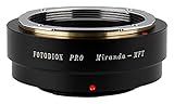 Fotodiox Pro Lens Mount Adapter Compatible with Miranda (Mir) Lenses on Micro Four Thirds Cameras