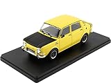 1970 Simca 1000 Rallye 2 Amarillo/Negro 1:24 WhiteBox 124153