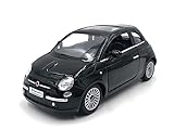 Modellbau im Maßstab Fiat Modell 500 im Maßstab 1:36 f i a t 500 (new 500 black)