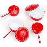 Puppenhaus Zubehör,Miniatur Töpfe Kochtopf Miniatur Zubehör Puppenhaus Küche Kochgeschirr Zubehör für 1:12 Puppenhaus