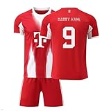 Generisch Bayern Trikot 9 Kane Trikot 25/26 New Heimtrikot,9 Kane Trikot für Kinder/Herren/Damen,Authentisch Design,Atmungsaktiver Stoff - Fan Must-Have!