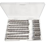 Edelstahl Verbindung Schrauben M4, 10 Stück mit Hülsen, zur Befestigung von Türgriffen