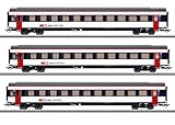 Märklin 42153 H0 3er-Set Reisezugwagen EW IV der SBB Wagen-Set