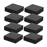 Uonlytech 8stücke Möbelerhöhung rutschfeste Und Stoßdämpfende Möbelpads Aufsetzhilfen Für Sofa Tisch Stuhl Bett Und Geräte Hergestellt Aus Langlebigem Gummimaterial