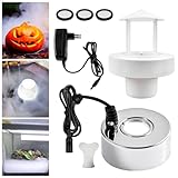 Ultraschall Vernebler, Ultraschall-Nebelmacher, Nebler Ultraschalls Vernebler, Mist Maker Wassernebler Fogger Mit Abnehmbarem Spritzschutz, Ultraschallnebler Für Springbrunnen Teich Topf Steingarten