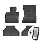 Gummimatten Auto Fußmatten Gummi Automatten Passgenau 4-teilig Set - passend für BMW X6 F16 X5 E70 2007-2019