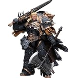 JOYTOY Warhammer 40k Space Wolves, 1/18 Space Wolves Leman Russ Primarch of The VIth Legion Action Figure Collect Model