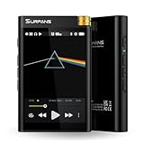 Surfans F28 (128GB) HiFi MP3 Player, Duale ESS9018 DAC-Chips,Bluetooth5.2 LDAC/aptX HD, 4.4mm Balanced-Ausgang,3.5" Touchscreen (320x480 IPS),128GB intern + erweiterbar auf 512GB