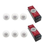 NITTAKU 3-Sterne Premium 40+ Tischtennisball (6er-Pack)