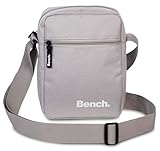 Bench Classic Damen und Herren Bag Umhängetasche Tasche Handtasche Schultertasche Crossbody-Tasche, steingrau, 23 x 17 x 8 cm
