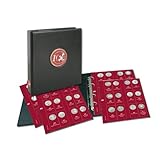 SAFE 7342 Premium 10 Euro Münzen Sammelalbum 2002-2015 | Münzsammelalbum Coin Collection | Euro Sammelalbum | inkl. 7 farbige Vordruckblätter + Stickerbogen