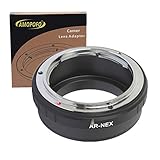 AR-NEX Objektivadapter Adapterring,für Konica AR Objektiv Kompatibel für Sony E-Mount Kamera,NEX-3,NEX-C3,NEX-F3,NEX-3N,NEX-5,NEX-5N,a3000,a3500,a5000,a6500,a7,a7R;AR-NEX Lens Adapter