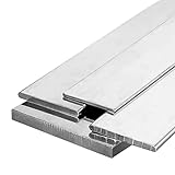 Gal Industrial Aluminium Profil Flachstahl Alu Flachprofil 40 x 5 mm Länge 100 cm Alu Flachstange Flachmaterial
