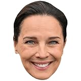 Désirée Nosbusch (Hair Up) Maske aus Karton