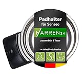 Harren24 Padhalter CRP100/01 für 1 Tasse kompatibel mit Philips Senseo Kaffeepadmaschine Viva Cafe, Latte Select, Cappuccino Select, Latte Duo, Quadrante, Twist