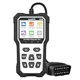 Veepeak Auto OBD2 Scanner Code-Lesegerät Fahrzeugmotor-Diagnosewerkzeug EOBD-Scan-Tool mit Allen OBD-II-Modi und Trageetui, für Benzinfahrzeuge ab 2001 und Dieselfahrzeuge ab 2004
