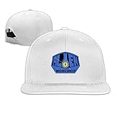 YVES Cool Alien Workshop Skate Adjustable Baseball Caps (8 Colors) White