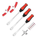 JNNJ Reifenheber, Reifen Hebel Werkzeug Löffel, Fahrrad Reifen Reifenwechsel Set, Rad Felge Protektoren Tool Kit, Montierhebel Werkzeug Für Motorrad, Wagen Reifen