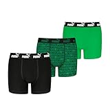 PUMA Jungen Elements Boxer, Black/Green, 158-164 EU