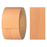 haggiy Kantenumleimer aus Melamin mit Schmelzkleber, 40 mm x 5 m | Umleimer zum Aufbügeln f. Regalbretter & Platten | Kantenband - Dekor: Buche