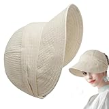 Sonnenhut für Damen – Faltbarer UV-Schutz Breiter Brima | Atmungsaktiver Outdoor-Schattenhut, verstellbare Sommer-Kopfbedeckung für Reisen, Wandern, Gartenarbeit, Damenhut