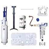 Ersatzteilset zur Reparatur und Umrüstung von Geberit Spülkästen Bj 1988-1998 auf 2-Mengen-Spülung