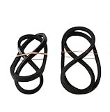 SECURA Keilriemen Satz kompatibel mit MTD 754-0280 754-0281 RH115 Mastercut Fahrantrieb