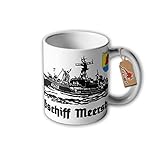 Tasse Troßschiff A1418 Bundesmarine Marine Schiff Lüneburg Klasse 701#32469