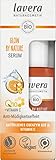 lavera GLOW BY NATURE Serum - Naturkosmetik vegan Q10 & Vitamin C Feuchtigkeitsspendend Anti-Falten vitalisierend straffe Haut PETA-zertifiziert 1 x 30 ml, Orange