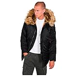 Alpha Industries N3B VF 59 Winterjacke für Damen Black