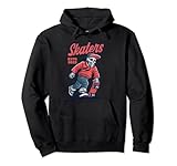 Retro Vintage Santa Cruz California Skelett Skull Skating Pullover Hoodie