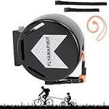 FLYAMAPIRIT Fahrrad Abschleppseil Kinder Zugseil Bike 2M Selbstaufrollendes Seil Fahrrad Abschleppsystem Eltern Kind Zugseil für Kinder MTB Bike, E-Bike, Rennrad