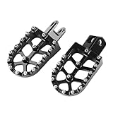 Fußrasten Motorrad Für Suzuki Für DRZ400S Für DRZ400SM Für DRZ400 Für DRZ Für 400S Für 400SM 400E 400 S SM E RM125 RM250 Fußrasten Pedale Fußstütze Fußrasten Zubehör Motorrad Fußrasten(Schwarz)