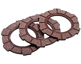 2EXTREME 3x Kupplungslamellen 3,3 kompatibel für Sachs 504 505 Hercules Prima 2 3 4 5 Reibscheibe Optima