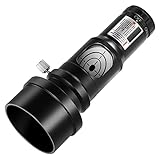 NEEWER Roter Laserkollimator, verstellbares 1,25" Kollimationsokular mit 2" Adapter, Teleskopzubehör, kompatibel mit Newtonian Dobsonian Marca Reflektor Teleskop, LS-T9