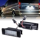 OZ-LAMPE LED Kennzeichenbeleuchtung für Mercedes W639 Viano Vito Bus Sprinter W906, Kennzeichen mit CAN-bus, Nummernschildbeleuchtung, 2 Stücke