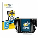 BROTECT Entspiegelungs-Schutzfolie für Volvo V60 Sensus Connect 2019-2020 (2 Stück) Matte Displayschutz-Folie, Anti-Reflex, Anti-Fingerprint