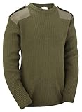 Militär / Sicherheit Stil Pullover (M, Olive)