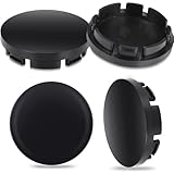 WDJRUIRUI 4 Stück Nabendeckel für Honda Civic Limousine 11 (XI) I 2021-2024,Hochwertiges ABS Radnabenabdeckung Polierte Oberfläche Felgenkappen Ersetzen Kompatibel Schwarz