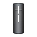 Ultimate Ears Boom 4 – mobiler, wasserdichter, schwimmfähiger Bluetooth-Lautsprecher mit kräftigem, intensivem, kristallklarem 360-Grad-Sound, 15-Stunden-Akku und 45m Reichweite - Schwarz