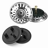 Sintrix Fab Dichtung für Spülbeckenstopfen, Ersatzteil kompatibel mit IKEA Siphon Atlant & Domsjö Spülbecken Verschluss Silkorg - Waschbeckenstopfen Verbesserte Gummidichtung - Waschbeckenstöpsel Ersa