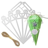 Stanzschablonen Box Schachtel, Stanzen Schablonen Stanzbögen Boxen Stanzform Box Klein Prägeschablonen Metall Mit Hanfseil Stanzmaschine Schablonen Stanzform Geschenkbox Für Party Geschenk Hochzeit